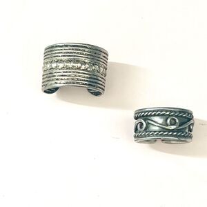 Ear Cuffs Sterling Silver Jewelry #earrings